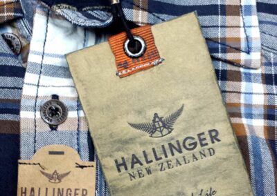 Point Of Sales branding made by Avery Dennison, for Hallinger by the sting