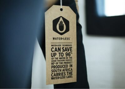 Point of sales branding solutions for Levi's waste
